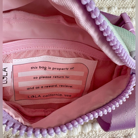 Lola Moonbeam Bum Bag in Pastel Camo - Picture 5 of 6